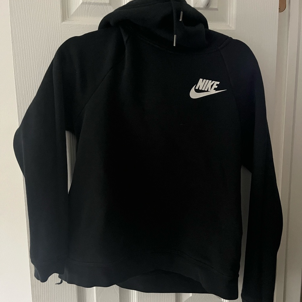 Nike funnel neck hoodie with pockets
